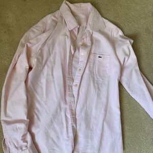 Women's Lacoste Button Down Pink